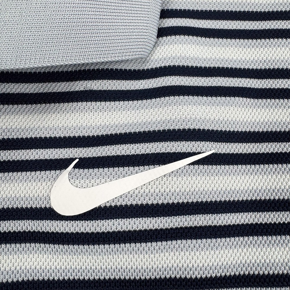 Nike Victory Polo Shirt Mens XL Gray Stripe Golf Performance Athletic BV0363-042 - Picture 3 of 10
